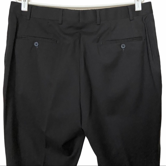 Kirkland Men’s Black 100% Wool Dress Pant, 36Wx30L - Picture 4 of 10